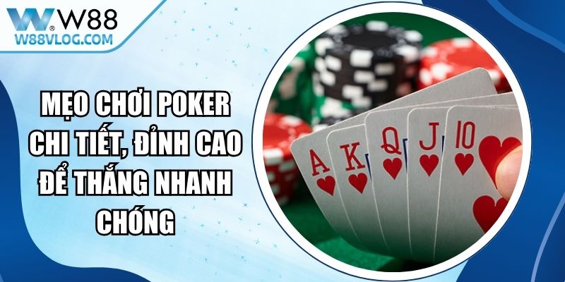 Mẹo Chơi Poker